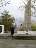 Памятный знак в честь воинов-односельчан, с.Заветное, Россия, Республика Крым, Советский район, село Заветное