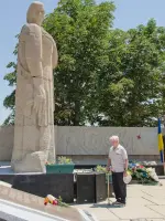 Памятный знак с. Некрасовка, Россия, Республика Крым, Советский район, село Некрасовка