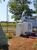 Мемориал павшим воинам - хутор Денисов, Мартыновский район, Ростовская область, Россия, Ростовская область, Мартыновский район, хутор Денисов