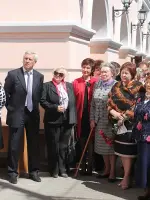 Город Орёл. Мемориальная доска памяти Героя Советского Союза Легезина Павла Константиновича (1918−1944), Гостиная улица