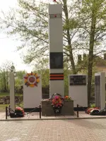 Памятник воинам-землякам, погибшим в Великой Отечественной Войне 1941−1945 гг., Россия, Ярославская область, Ярославский район, поселок Сарафоново