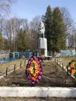 Братская могила 83 советских воинов, погибших в боях с фашистскими захватчиками, Россия, Курская область, Льгов