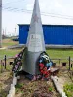 Братская могила ВОВ - станция Чилеково, Котельниковский, Волгоградская, Россия, Волгоградская область, Котельниковский район, поселок при станции Чилеково
