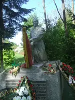 Братская могила № 6 173 Советских воинов, павших в боях с фашистскими захватчиками, Россия, Смоленская область, Руднянский район, деревня Гранки