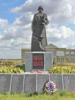 Мемориал павшим воинам ВОВ - хутор Беляев, Морозовский район, Ростовская область, Россия, Ростовская область, Морозовский район, хутор Беляев