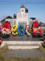 Памятник землякам, погибшим в годы Великой Отечественной войны, в д. Лабожское, Россия, НАО, Заполярный район, деревня Лабожское