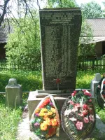 Братская могила № 7 52 советских воинов, павших в боях с немецко-фашистскими захватчиками, Россия, Смоленская область, Руднянский район, деревня Приволье