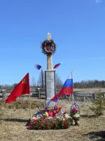 Памятник воинам, павшим в боях за Родину, Россия, Архангельская область, Онежский район, деревня Кутованга
