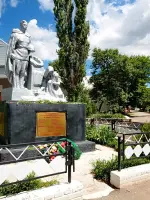 Братская могила воинов ВОВ – хутор Ленина, Белокалитвинский район, Ростовская область, Россия, Ростовская область, Белокалитвинский район, хутор Ленина