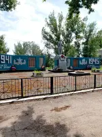Мемориал павшим воинам ВОВ – хутор Ильинка, Белокалитвинский район, Ростовская область, Россия, Ростовская область, Белокалитвинский район, хутор Ильинка