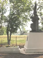 Братская могила - село Большая Таловая, Зерноградский район, Ростовская область, Россия, Ростовская область, Зерноградский район, хутор Большая Таловая
