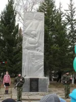 Памятник воинам, погибшим в Великую Отечественную войну 1941−1945 гг., Россия, Красноярский край, Партизанский район, село Партизанское