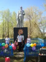 Памятник героям павшим за Родину, Россия, Нижегородская область, Вознесенский район, село Криуша