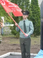 Памятник павшим воинам в честь 70-летия Великой Победы, Россия, Ставропольский край, Новоалександровский район, поселок Темижбекский
