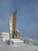 Памятник «Воину-освободителю», Россия, Пермский край, городской округ Губаха, поселок городского типа Углеуральский