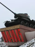 Памятный знак «Воинам-освободителям города», Скачковская улица