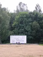 Памятный знак танкистам, Россия, Курская область, Поныровский район