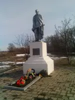 Могила сержанта Козлова Д.М., Россия, Курская область, Золотухинский район, село Тазово