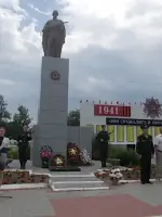 Главная площадь п. Ковернино