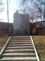 Памятник односельчанам, Россия, Курская область, Курский район, село Беседино