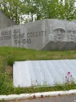 Братская могила, Беларусь, Витебская область, поселок Тропино