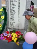 Памятник воинам-землякам, Россия, Республика Бурятия, Заиграевский район, поселок городского типа Онохой, улица Серова