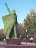 Памятник неизвестному солдату, бульвар Победы г. Заинск Республика Татарстан, улица Рафикова