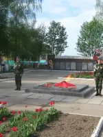 Сквер Победы в г. Сухиничи Калужской области, сквер Победы