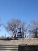 «Мемориал воинам освободителя и погибшим станичникам», Россия, Ростовская область, Усть-Донецкий район, станица Усть-Быстрянская
