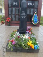 Монумент землякам, погибшим в годы Великой Отечественной войны, Россия, Тверская область, Рамешковский район, поселок Никольское