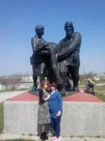 Памятник народным мстителям. Партизанам ВОВ, Россия, Республика Крым, Кировский район, село Приветное