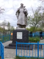 Братская могила, Россия, Курская область, Обоянский район, село Трубеж