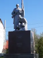 Братская могила, Советская площадь