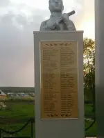 Обелиск, посвящённый участникам Великой Отечественной Войны, Россия, Республика Татарстан, Альметьевский район, село Маметьево