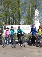 Памятник односельчанам, Россия, Курская область, Поныровский район, поселок городского типа Поныри