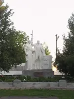 Братская могила № 200, Россия, Воронежская область, Новоусманский район, посёлок Совхоз Масловский 1-е отделение