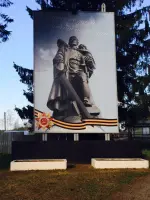 «Никто не забыт, ничто не забыто», Россия, Ленинградская область, Всеволожский район, Агалатовское сельское поселение, деревня Елизаветинка