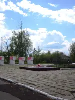 Памятник односельчанам, Россия, Курская область, Фатежский район, село Большое Жирово