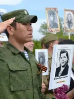 Братская могила войнам 29-Стрелковой дивизии (Акмолинской), Россия, Волгоградская область, Светлоярский район, поселок Северный