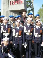 Памятник воинам-победителям в Великой Отечественной войне 1941−1945 гг., Казахстан, Акмолинская область, Степногорск, Парковая улица