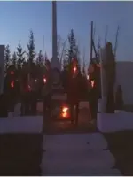 Памятник участникам войны, Россия, Республика Саха (Якутия), Намский район, село Кысыл-Сыр