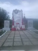 Памятник павшим в бою землякам, Россия, Волгоградская область, Жирновский район, село Верхняя Добринка