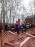 Памятник воинам всех войн, Россия, Иркутская область, Нижнеилимский район, поселок Речушка