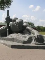Скульптурная композиция «Жажда», Беларусь, Брест, Мемориальный комплекс Брестская-Крепость-герой