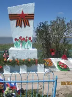 Обелиск, Россия, Курганская область, Половинский район, деревня Успенка