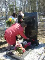 Памятник Герою Советского Союза Ершову Василию Александровичу, Лукинское кладбище