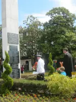 Стела «Вечная слава защитникам Северного Кавказа», Россия, Краснодарский край, Сочи, микрорайон Лазаревское, улица Калараш