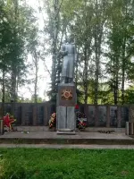 Памятник неизвестного солдата с. Хохлома. Мы помним, мы гордимся! We remember, we are proud!, Россия, Нижегородская область, Ковернинский район, село Хохлома