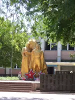 Памятник жителям Черномоского, Россия, Республика Крым, поселок городского типа Черноморское