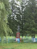 Братская могила, Россия, Курская область, Дмитриевский район, деревня Новая Першина